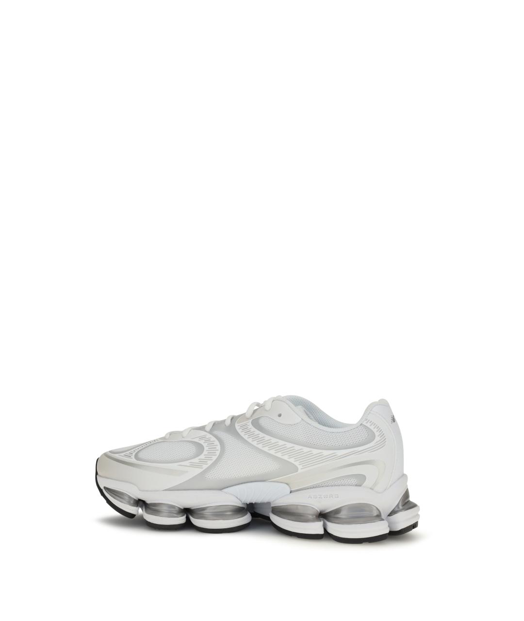 NEW BALANCE Белые синтетические низкие кроссовки / кеды, фото 3
