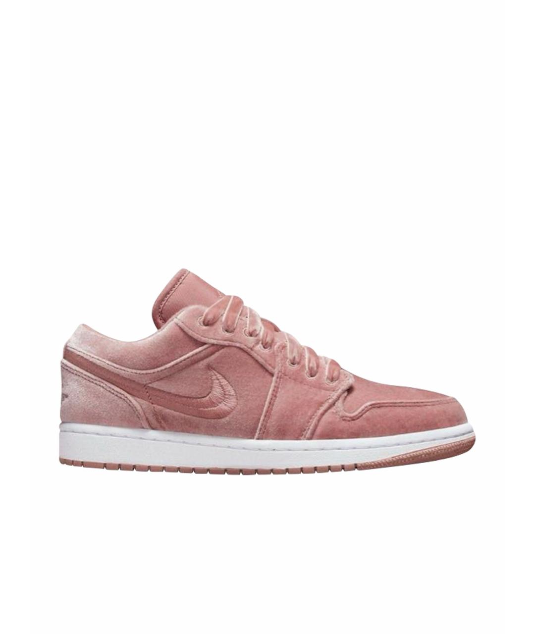 NIKE Розовые бархатные кеды, фото 1