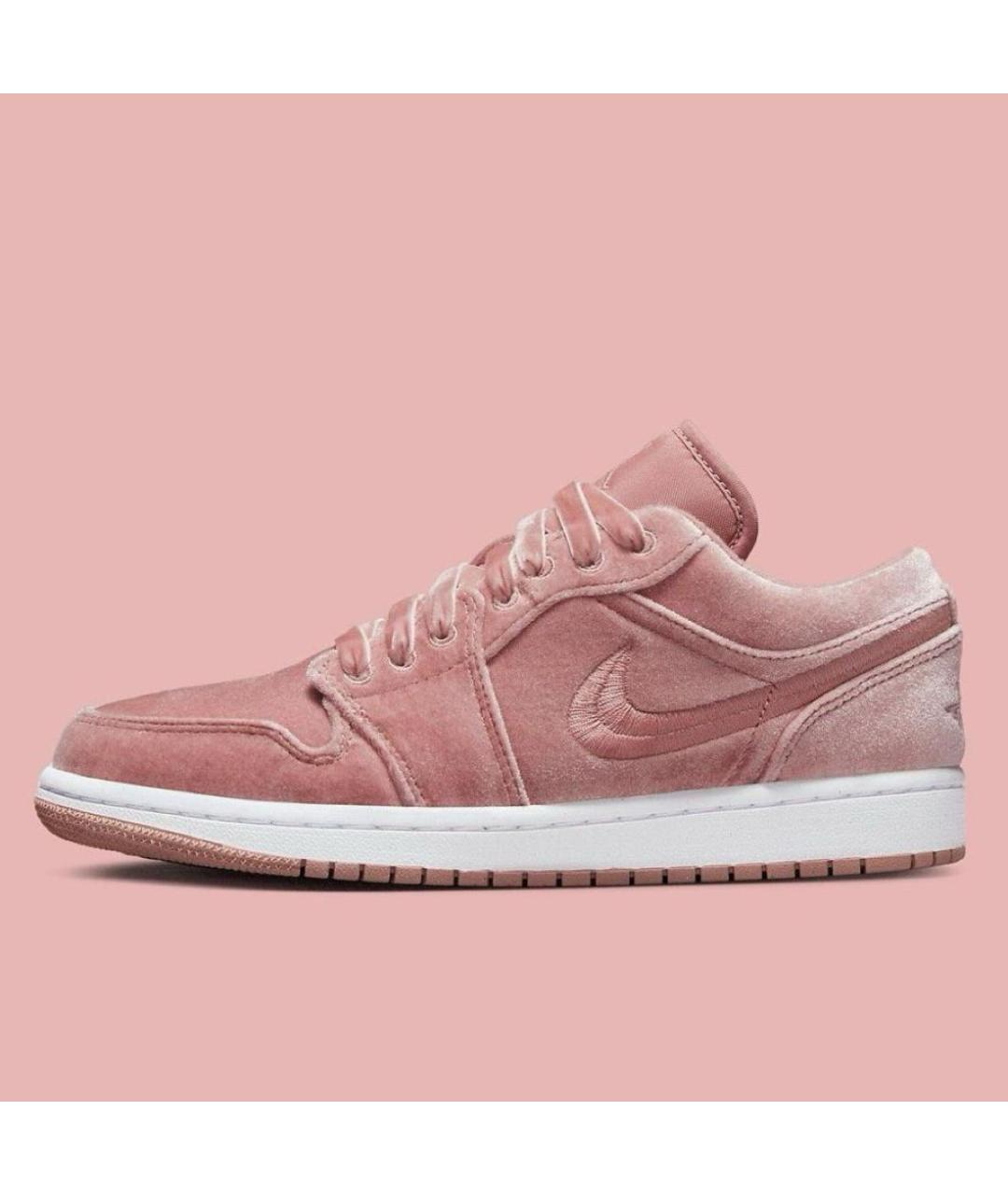 NIKE Розовые бархатные кеды, фото 4