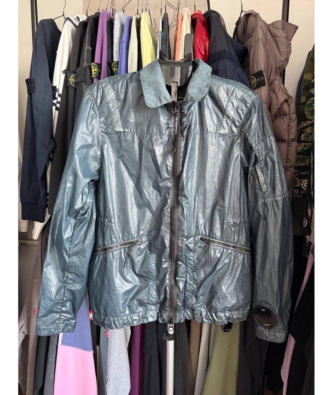 CP COMPANY Антрацитовая нейлоновая куртка, фото 3
