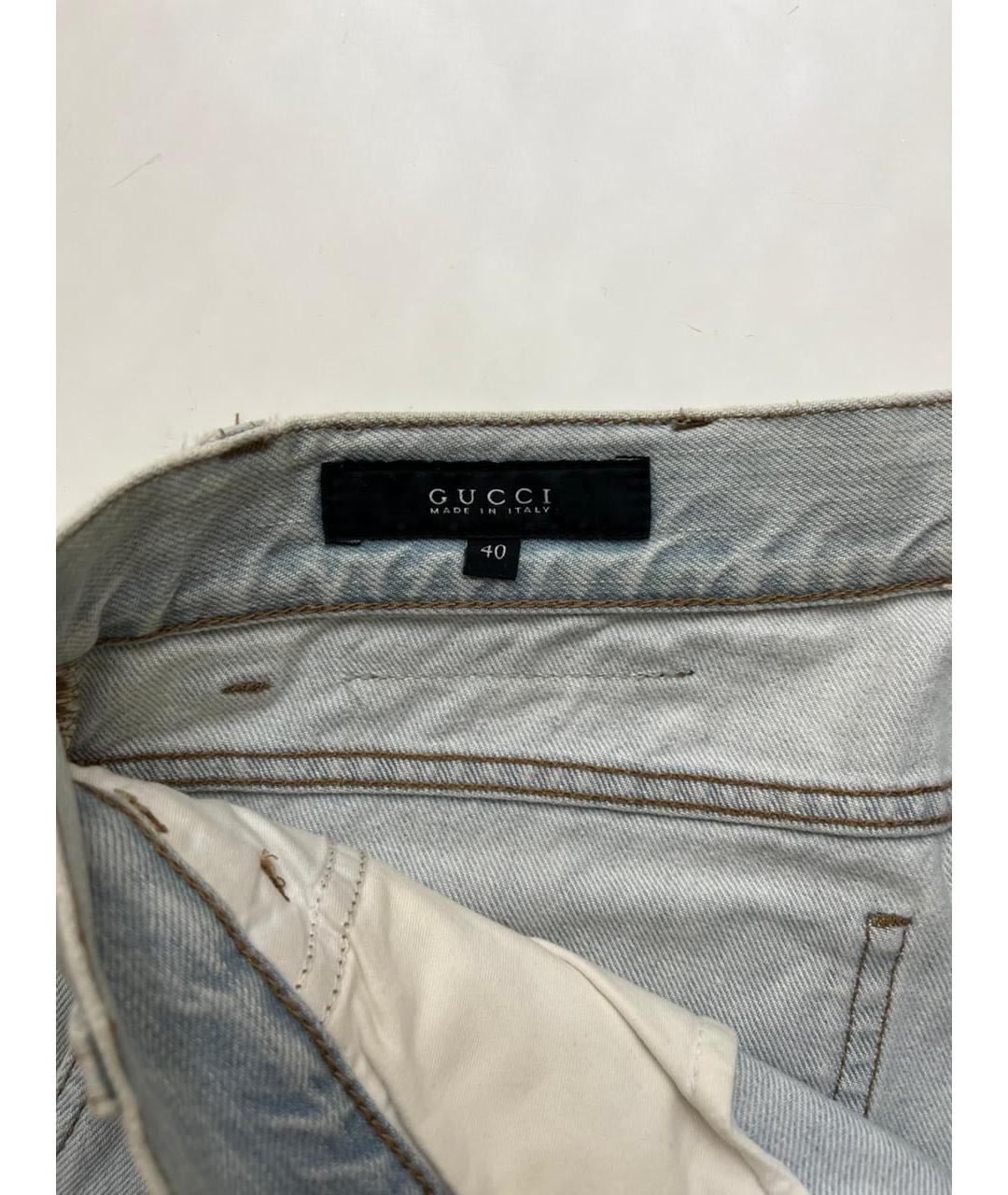 GUCCI Прямые джинсы, фото 6