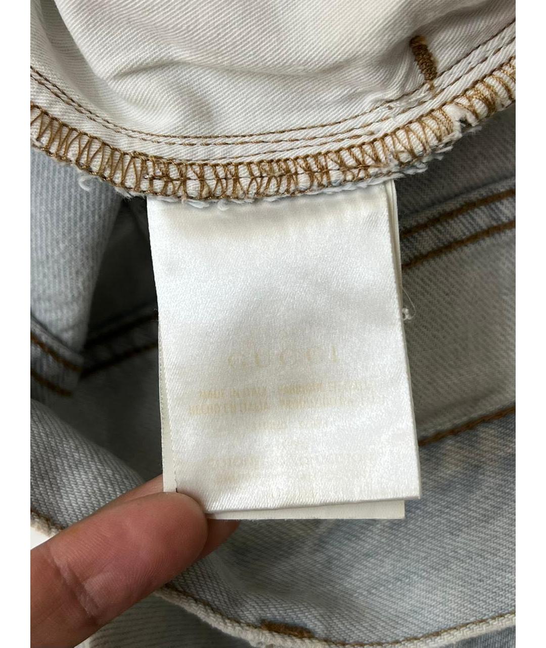 GUCCI Прямые джинсы, фото 7