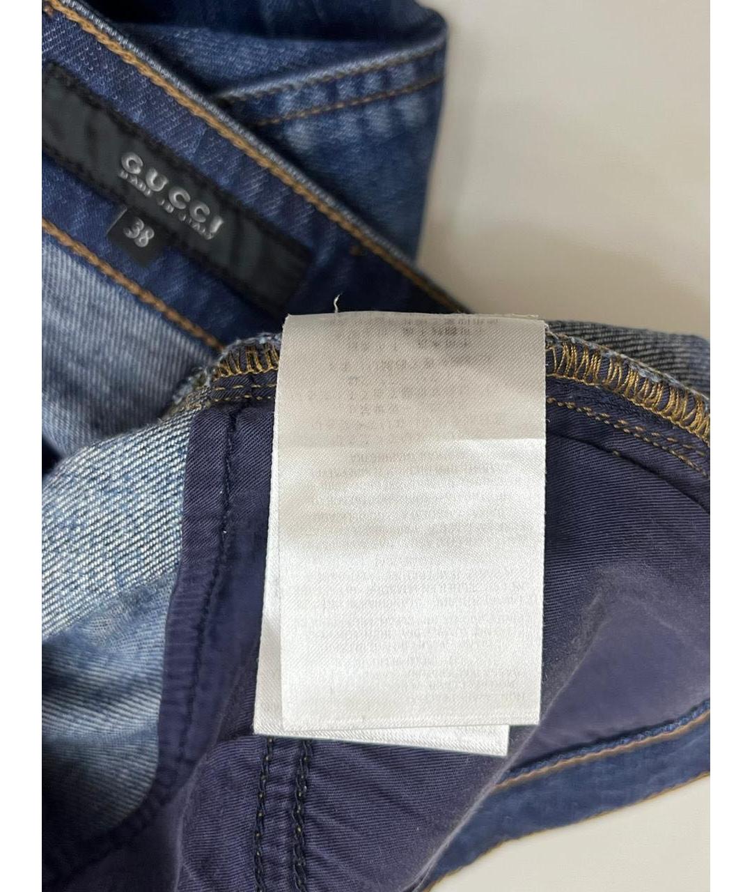 GUCCI Прямые джинсы, фото 5