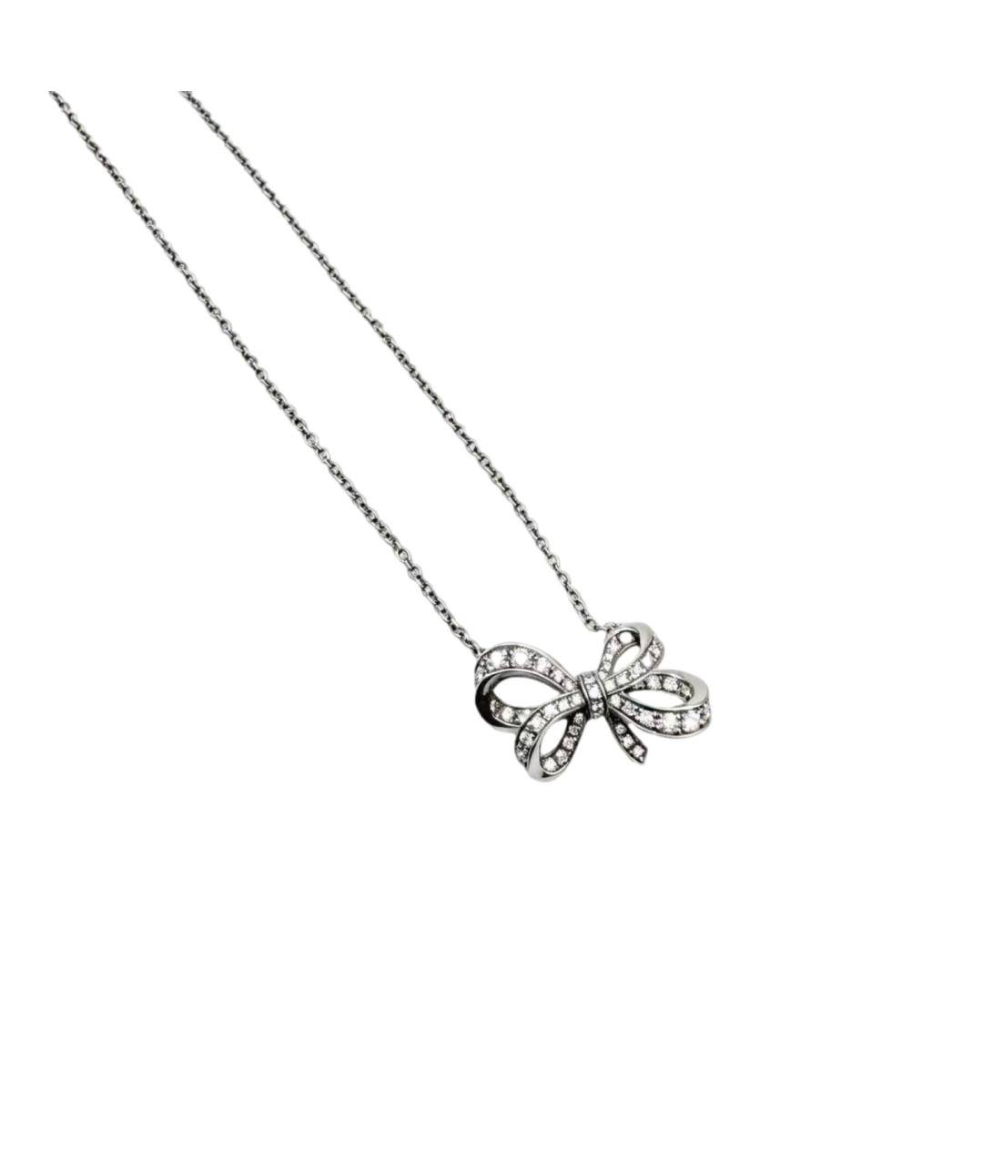 TIFFANY&CO Серебряная подвеска из белого золота, фото 6