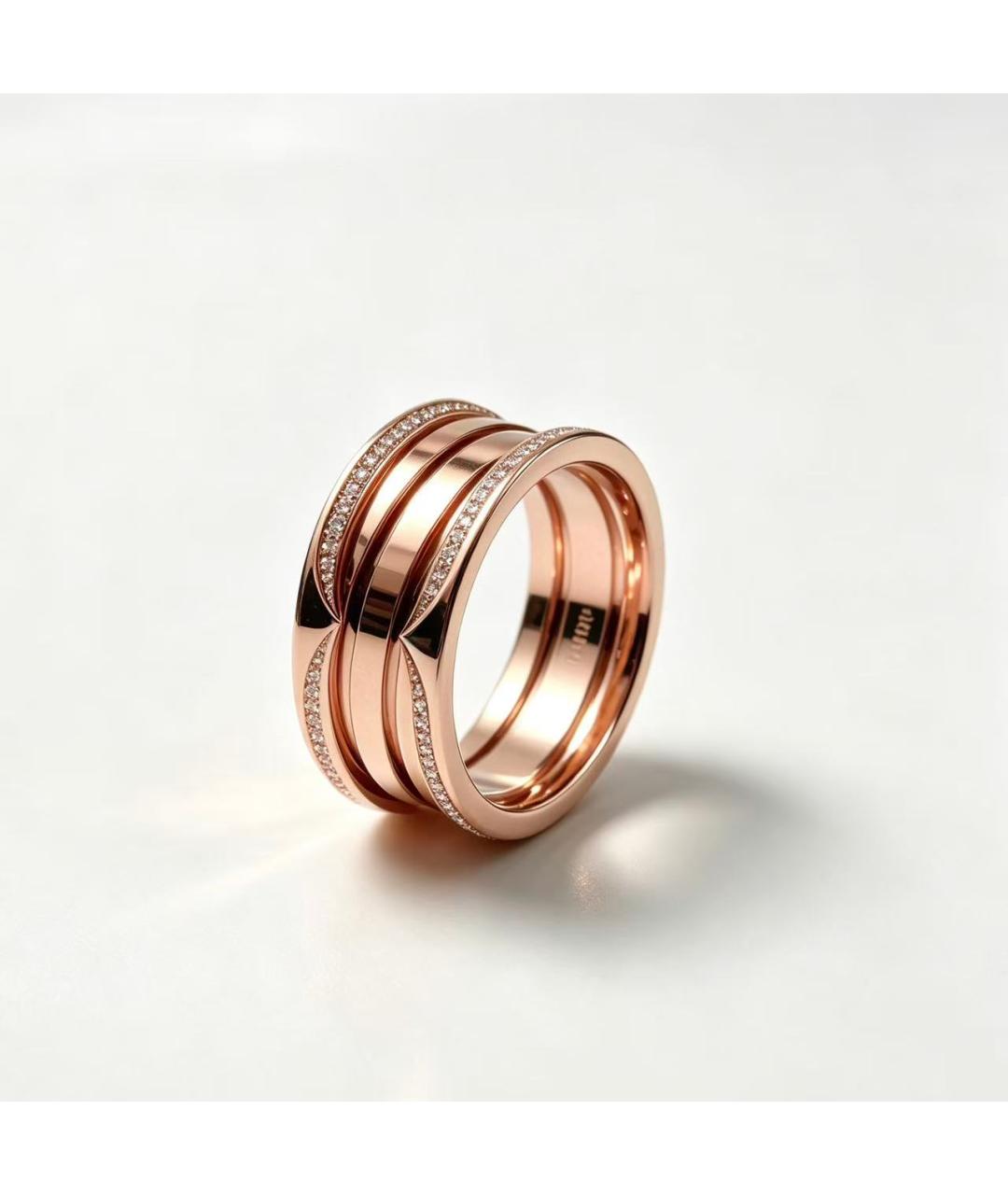 BVLGARI Золотое кольцо из розового золота, фото 4
