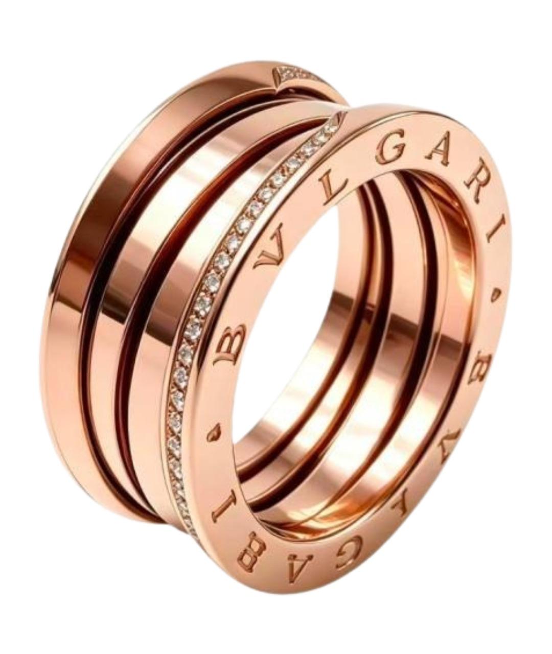 BVLGARI Золотое кольцо из розового золота, фото 1