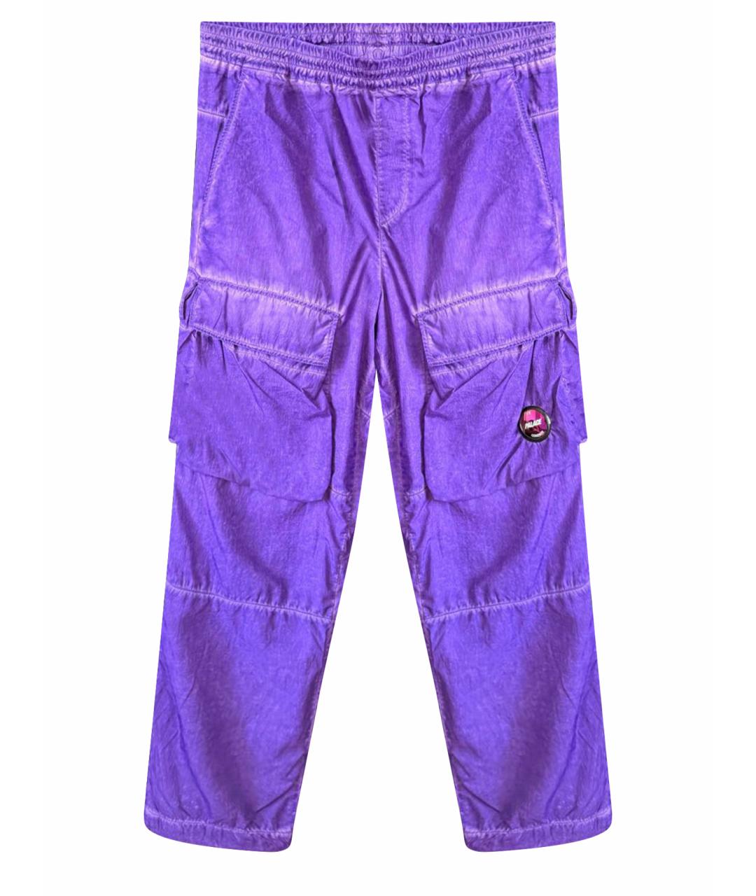 CP COMPANY Фиолетовые нейлоновые повседневные брюки, фото 1