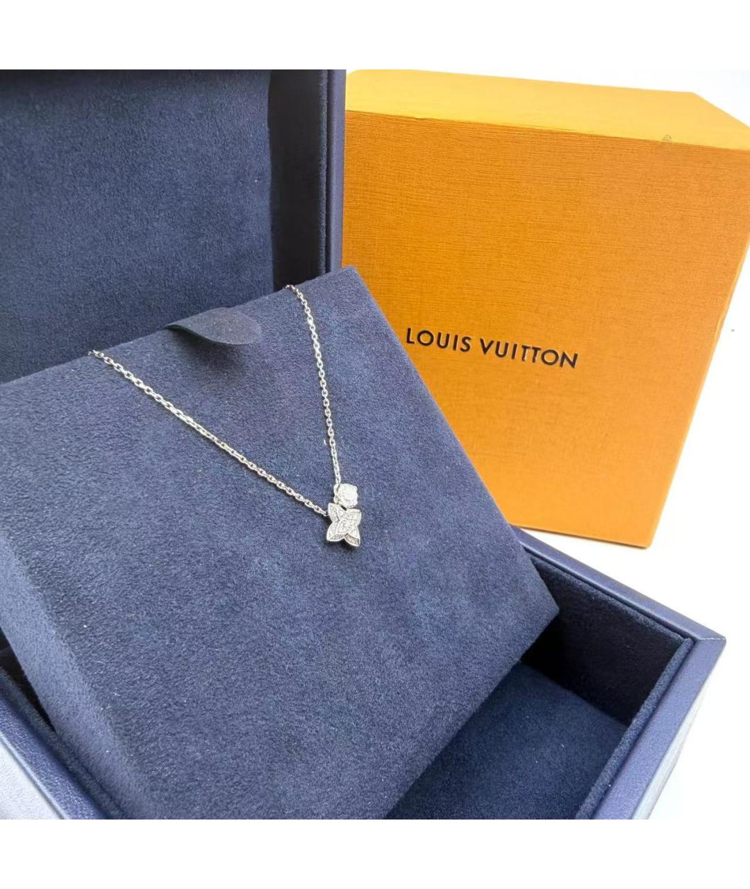 LOUIS VUITTON Серебряная подвеска из белого золота, фото 4