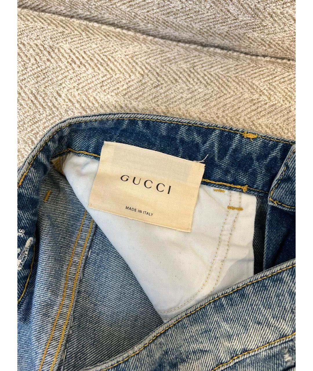 GUCCI Прямые джинсы, фото 6