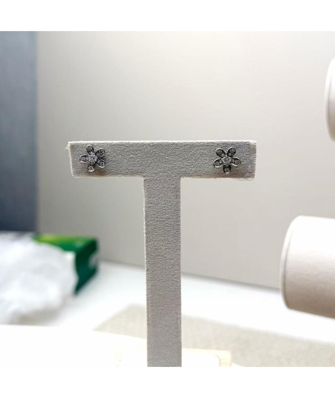 VAN CLEEF & ARPELS Серебряные серьги из белого золота, фото 3