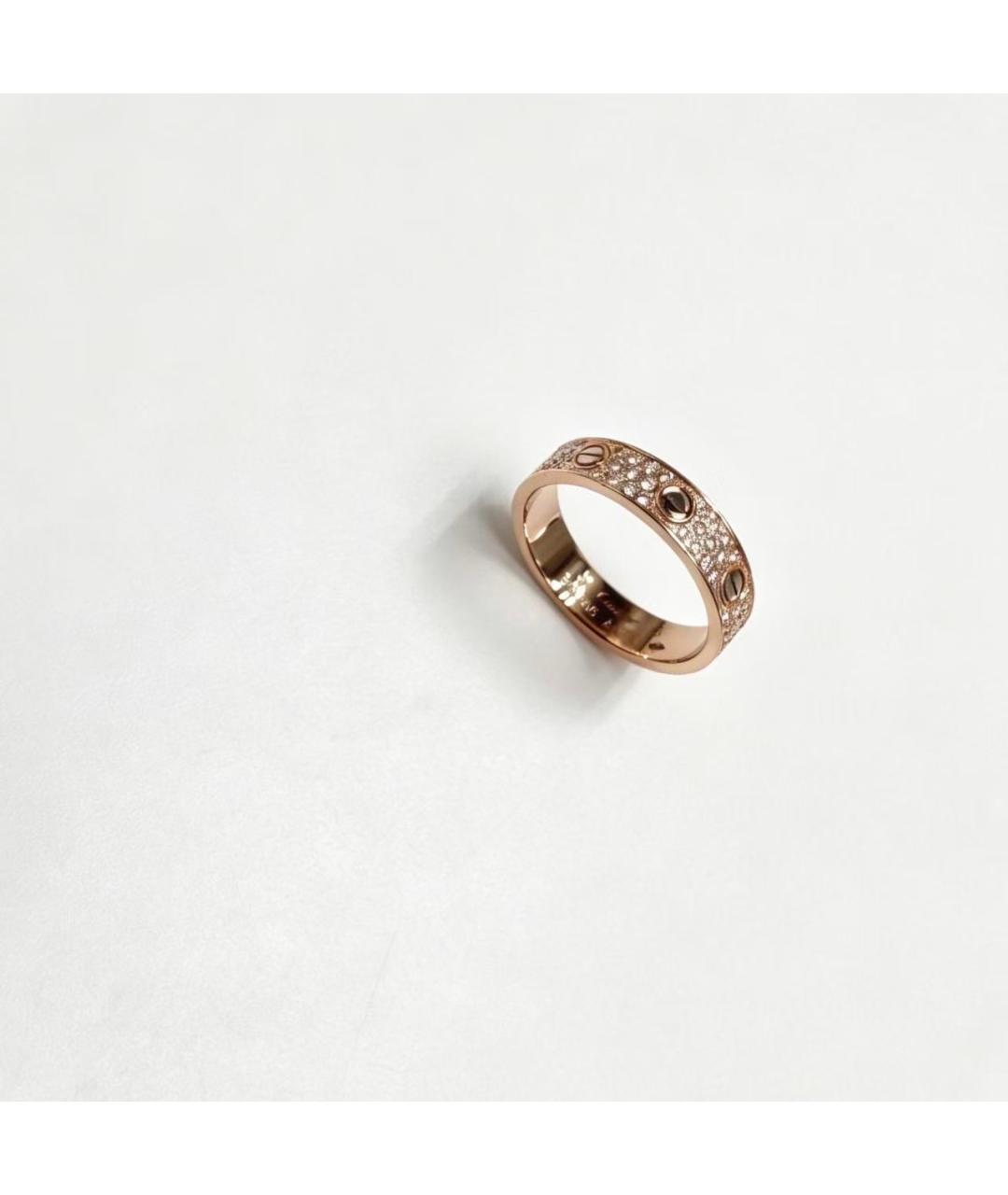 CARTIER Золотое кольцо из розового золота, фото 4