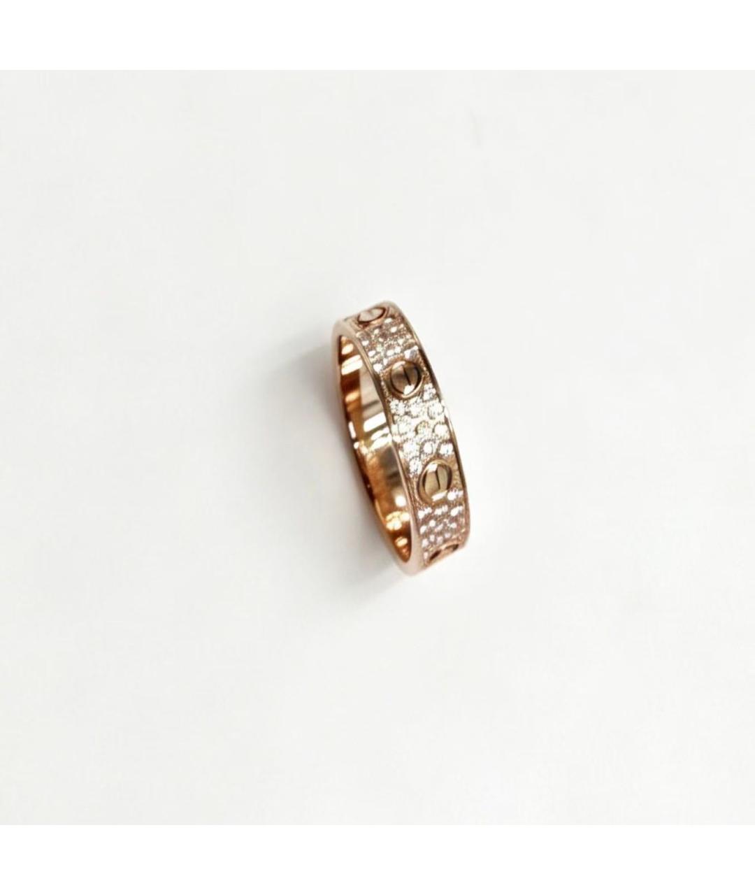CARTIER Золотое кольцо из розового золота, фото 2