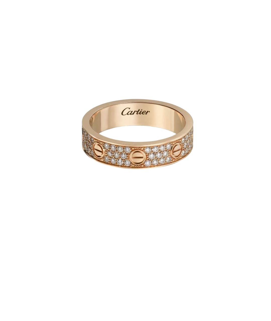 CARTIER Золотое кольцо из розового золота, фото 5