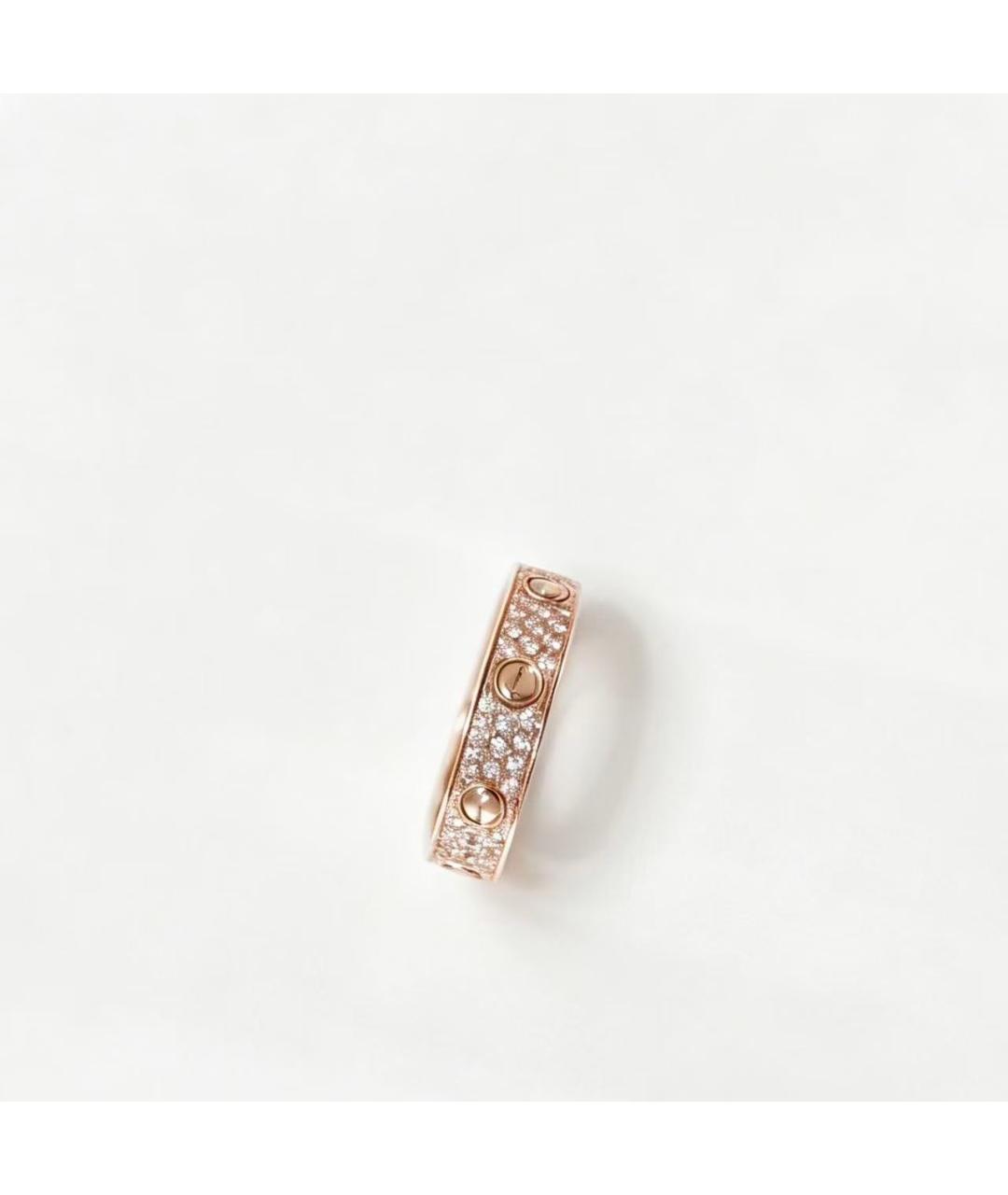 CARTIER Золотое кольцо из розового золота, фото 3