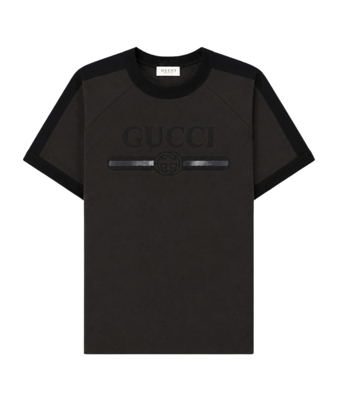 GUCCI Мульти хлопковая детская футболка, фото 1
