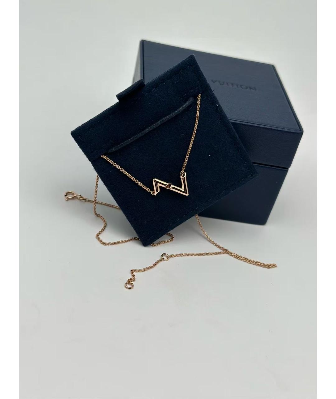 LOUIS VUITTON Золотое колье из розового золота, фото 4