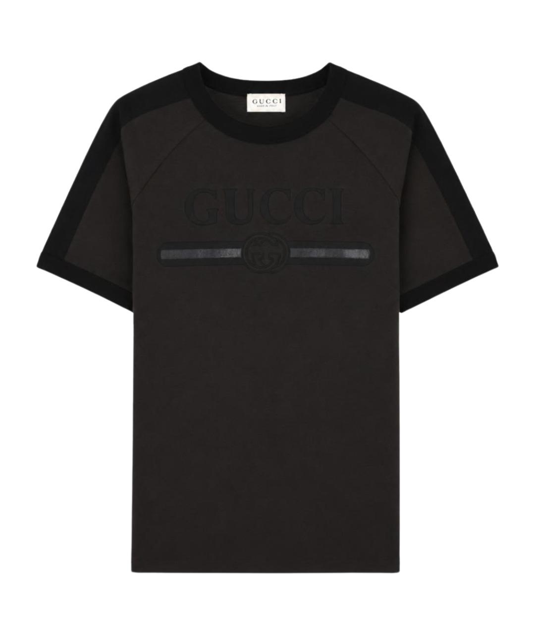 GUCCI Мульти хлопковая детская футболка, фото 1