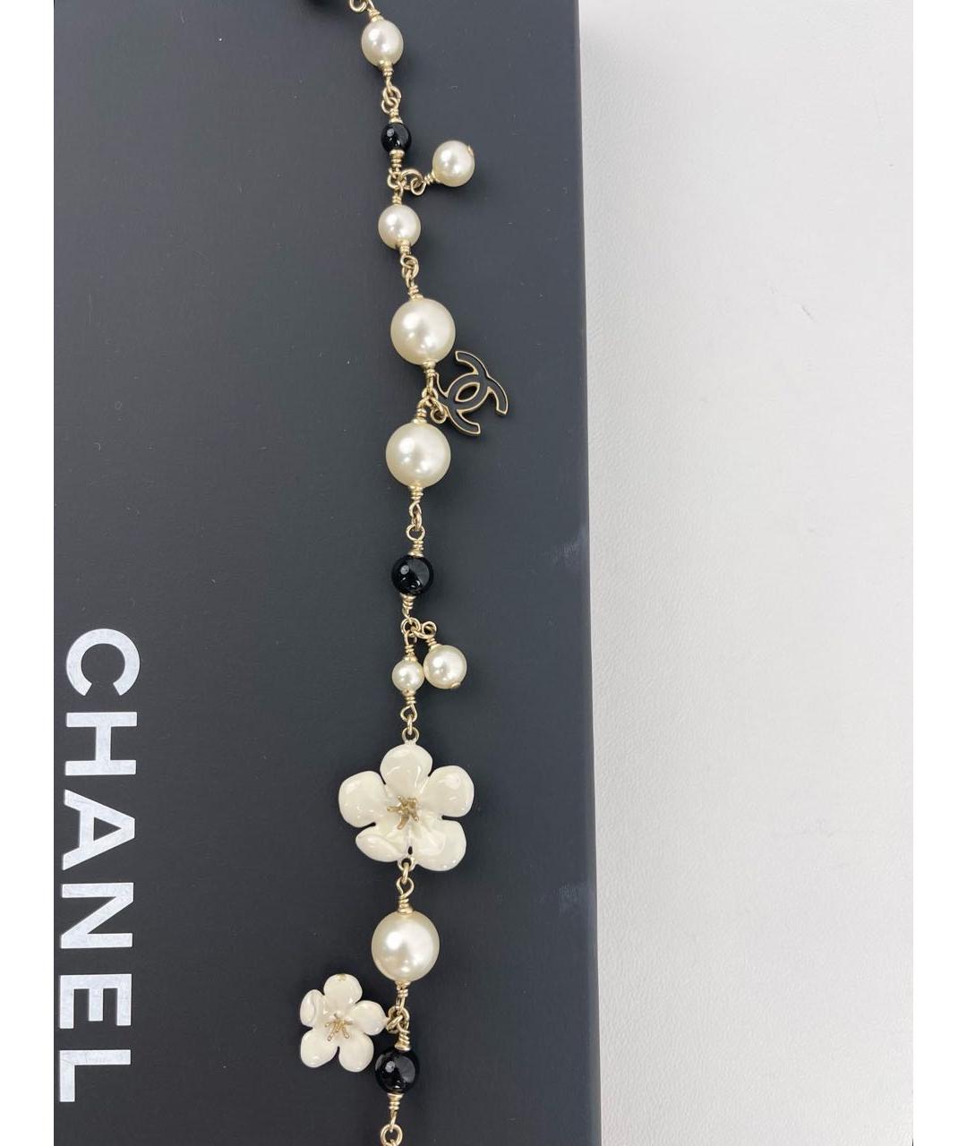 CHANEL Золотое колье, фото 4