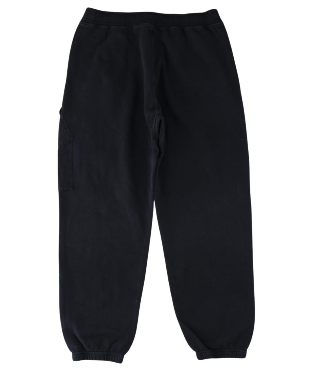 STONE ISLAND Синие хлопковые повседневные брюки, фото 2