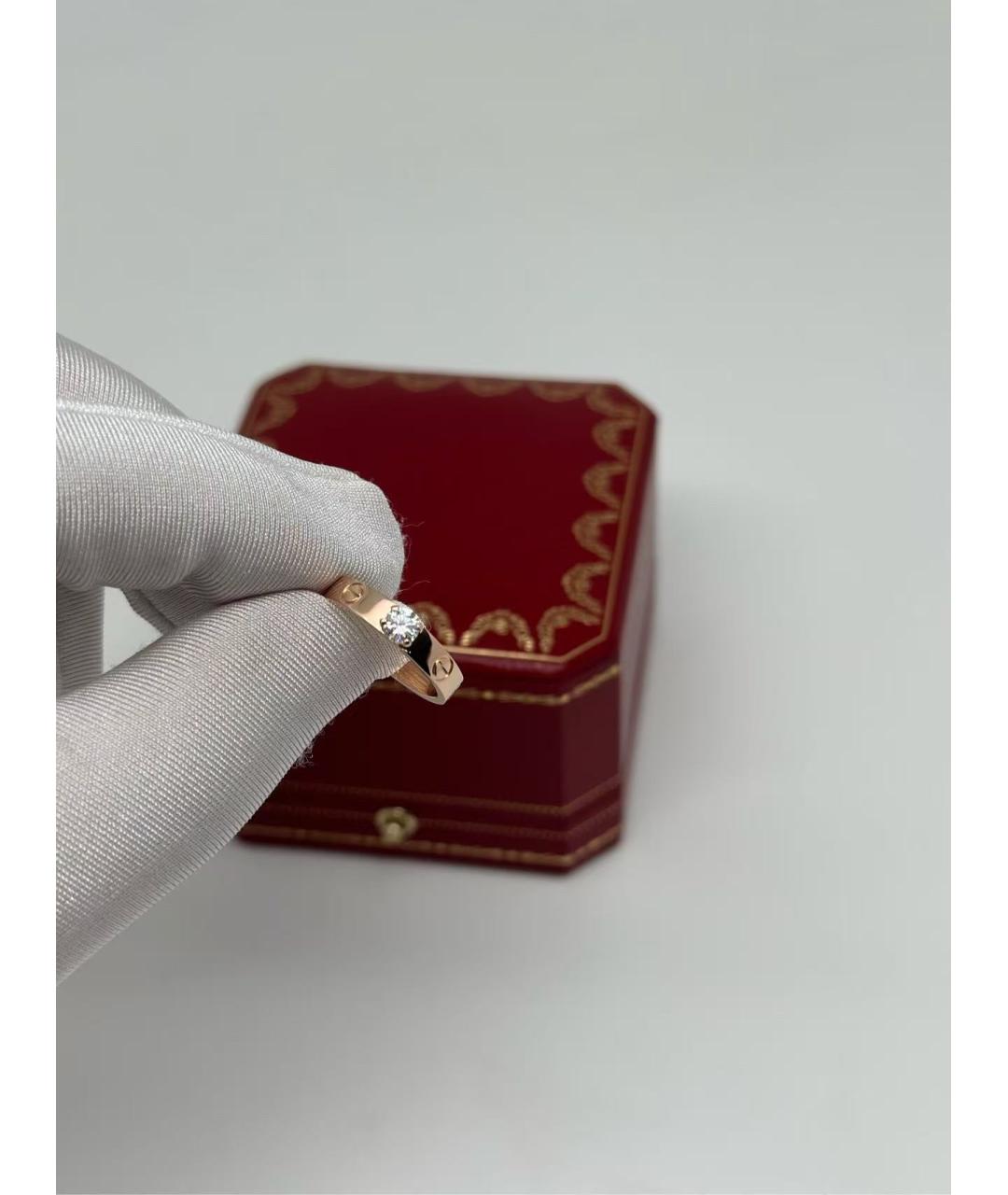 CARTIER Золотое кольцо из розового золота, фото 6