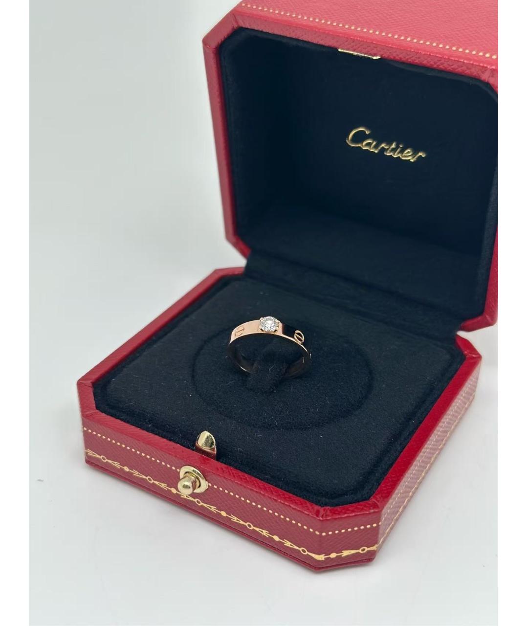 CARTIER Золотое кольцо из розового золота, фото 2