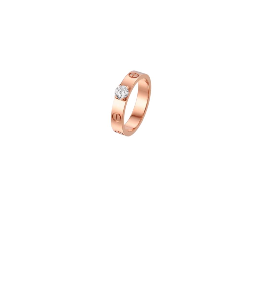 CARTIER Золотое кольцо из розового золота, фото 7