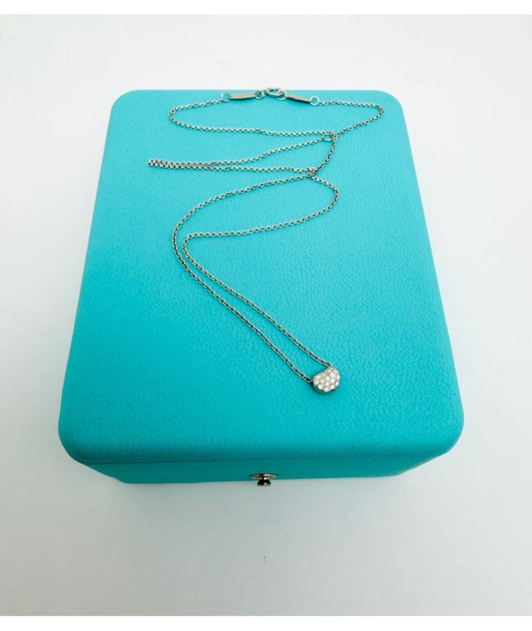 TIFFANY&CO Серебряная подвеска из белого золота, фото 6