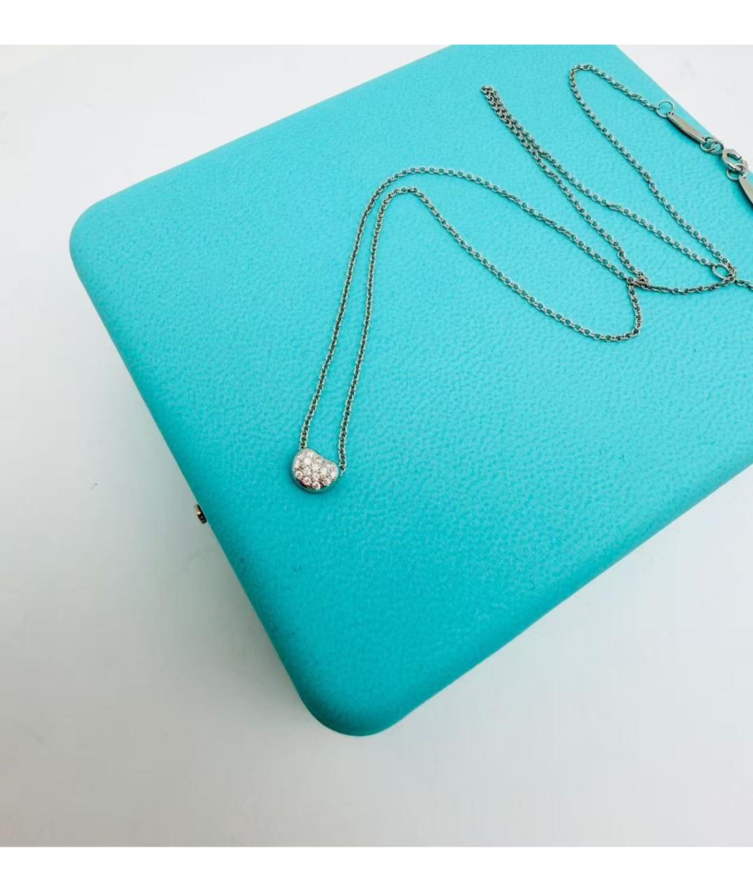 TIFFANY&CO Серебряная подвеска из белого золота, фото 3
