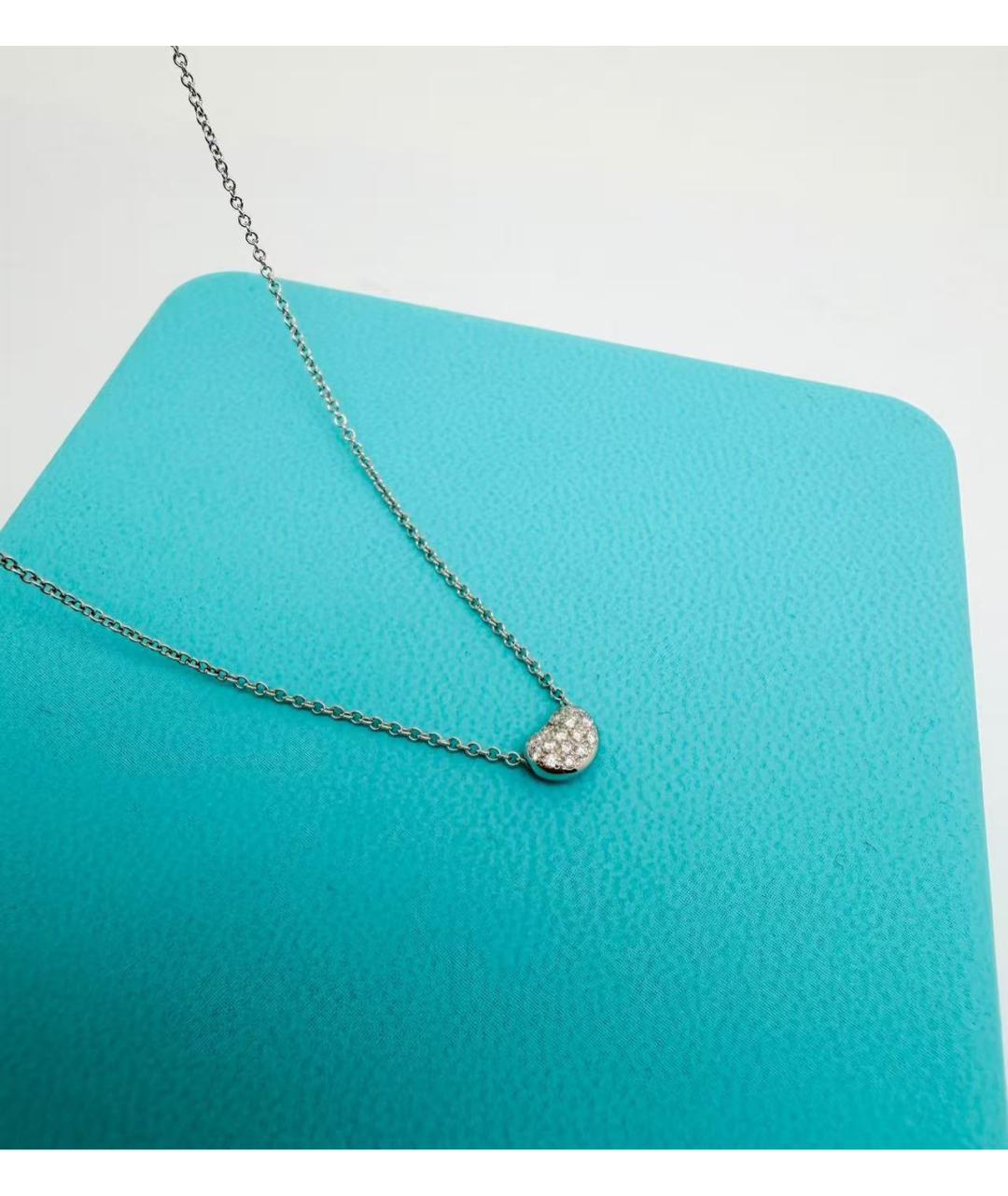 TIFFANY&CO Серебряная подвеска из белого золота, фото 5
