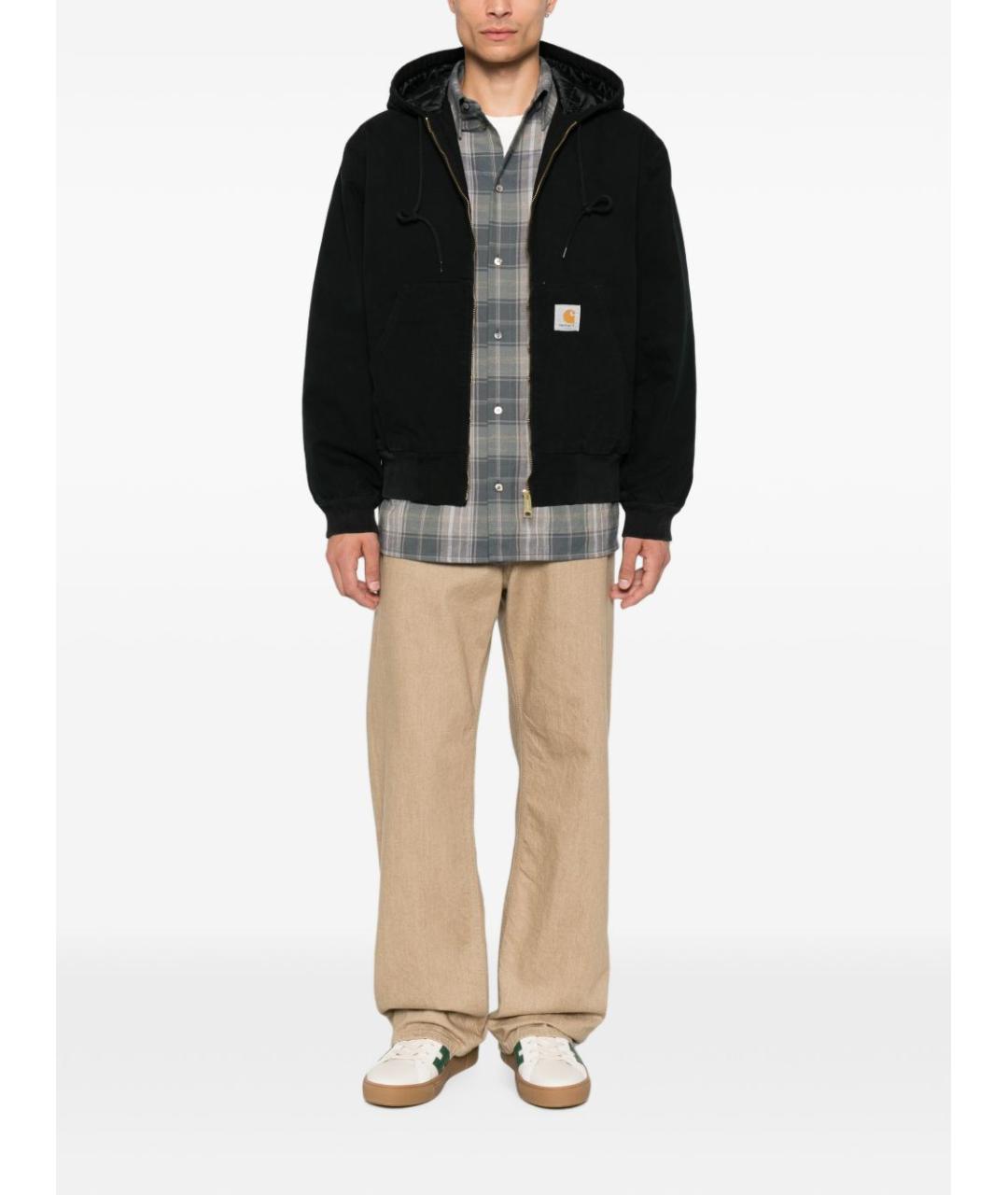 CARHARTT WIP Черная хлопковая куртка, фото 2