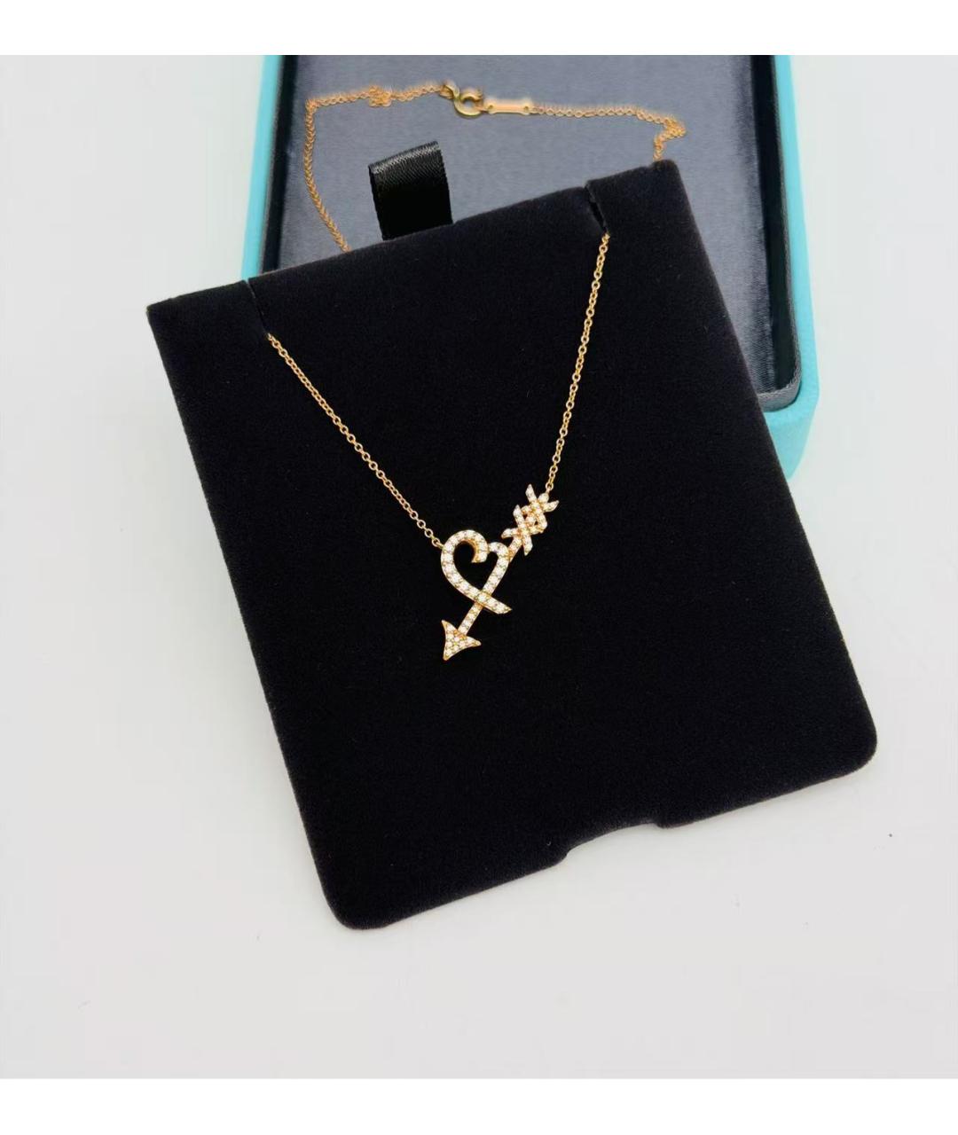 TIFFANY&CO Золотая подвеска из розового золота, фото 3