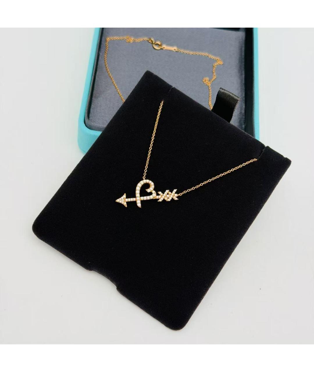 TIFFANY&CO Золотая подвеска из розового золота, фото 4
