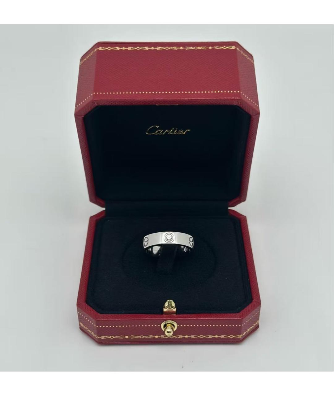 CARTIER Серебряное кольцо из белого золота, фото 2