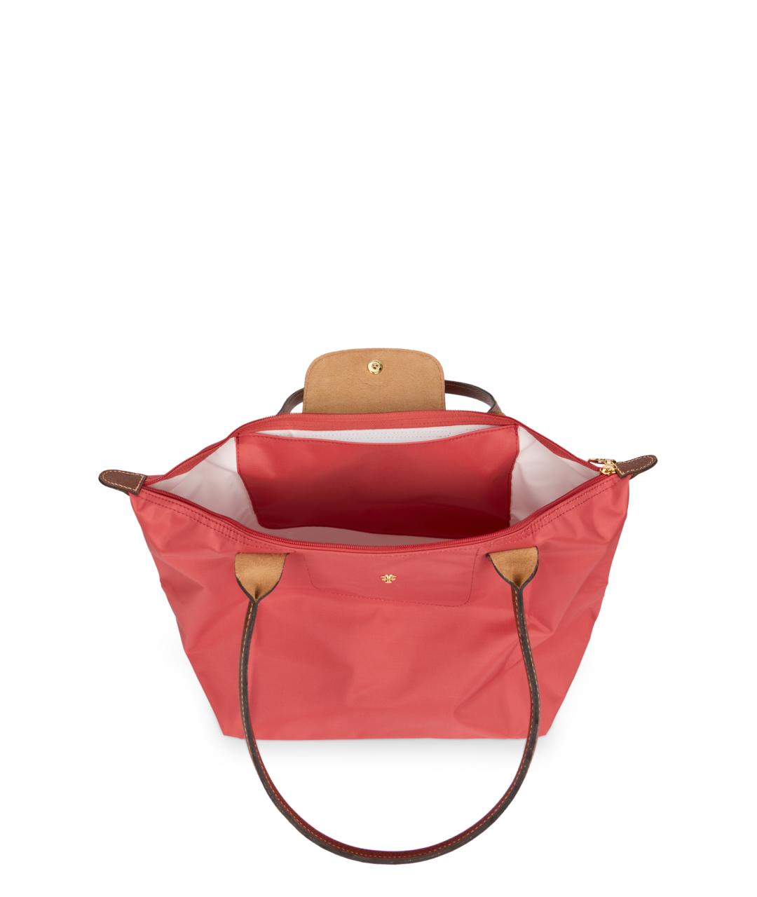 LONGCHAMP Красная синтетическая сумка тоут, фото 4