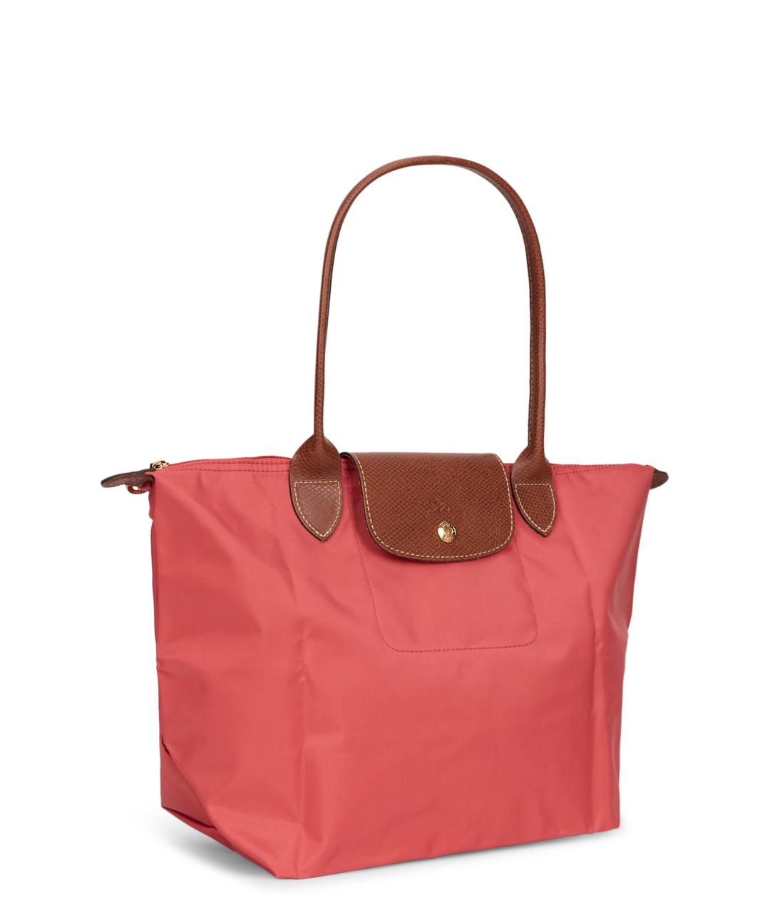 LONGCHAMP Красная синтетическая сумка тоут, фото 2
