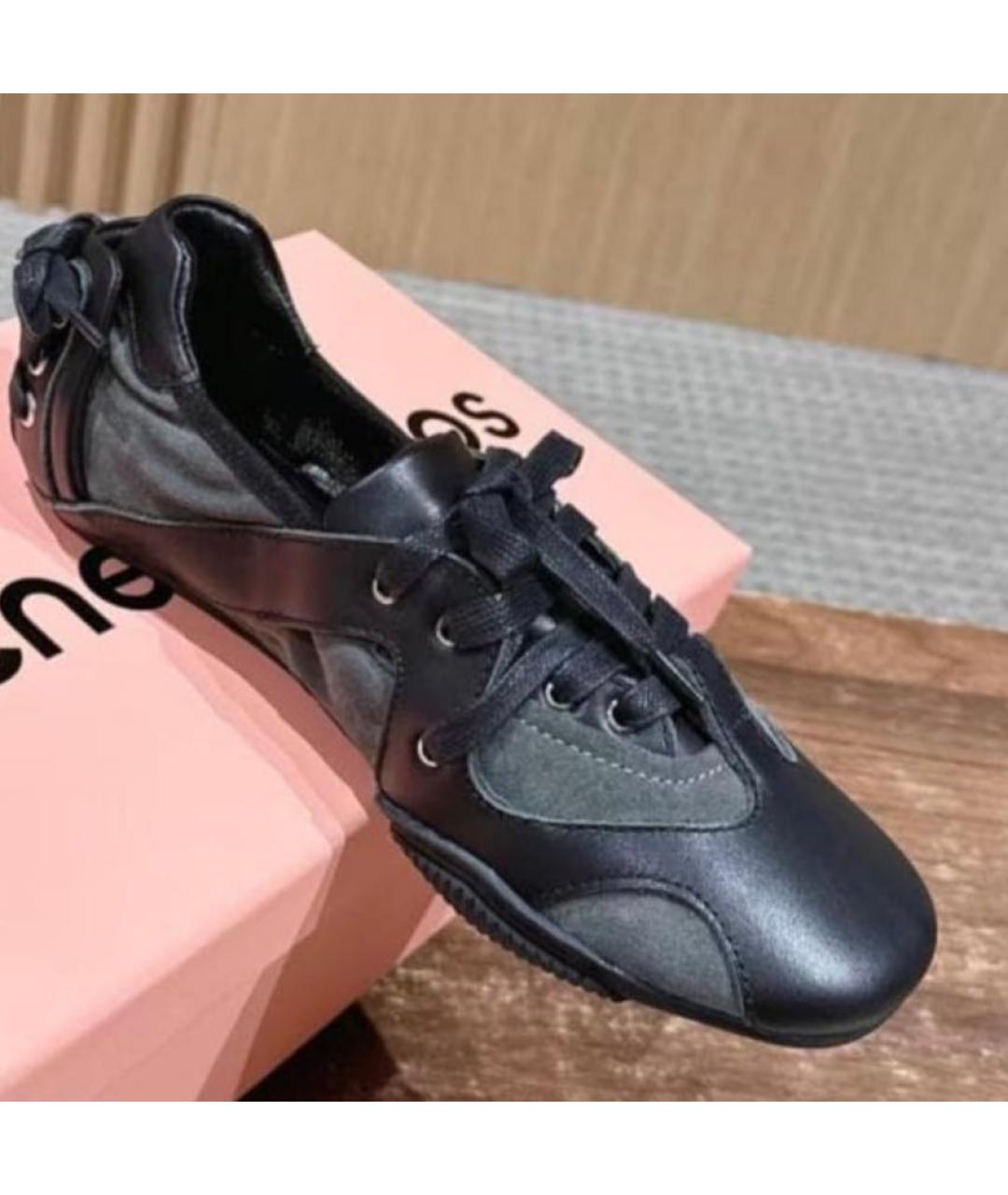 ACNE STUDIOS Черные кеды, фото 6