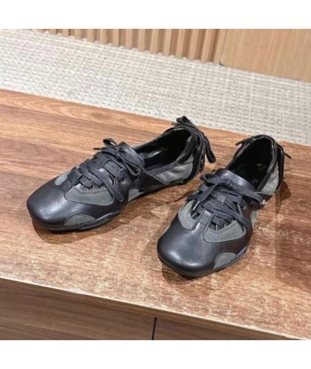 ACNE STUDIOS Черные кеды, фото 5