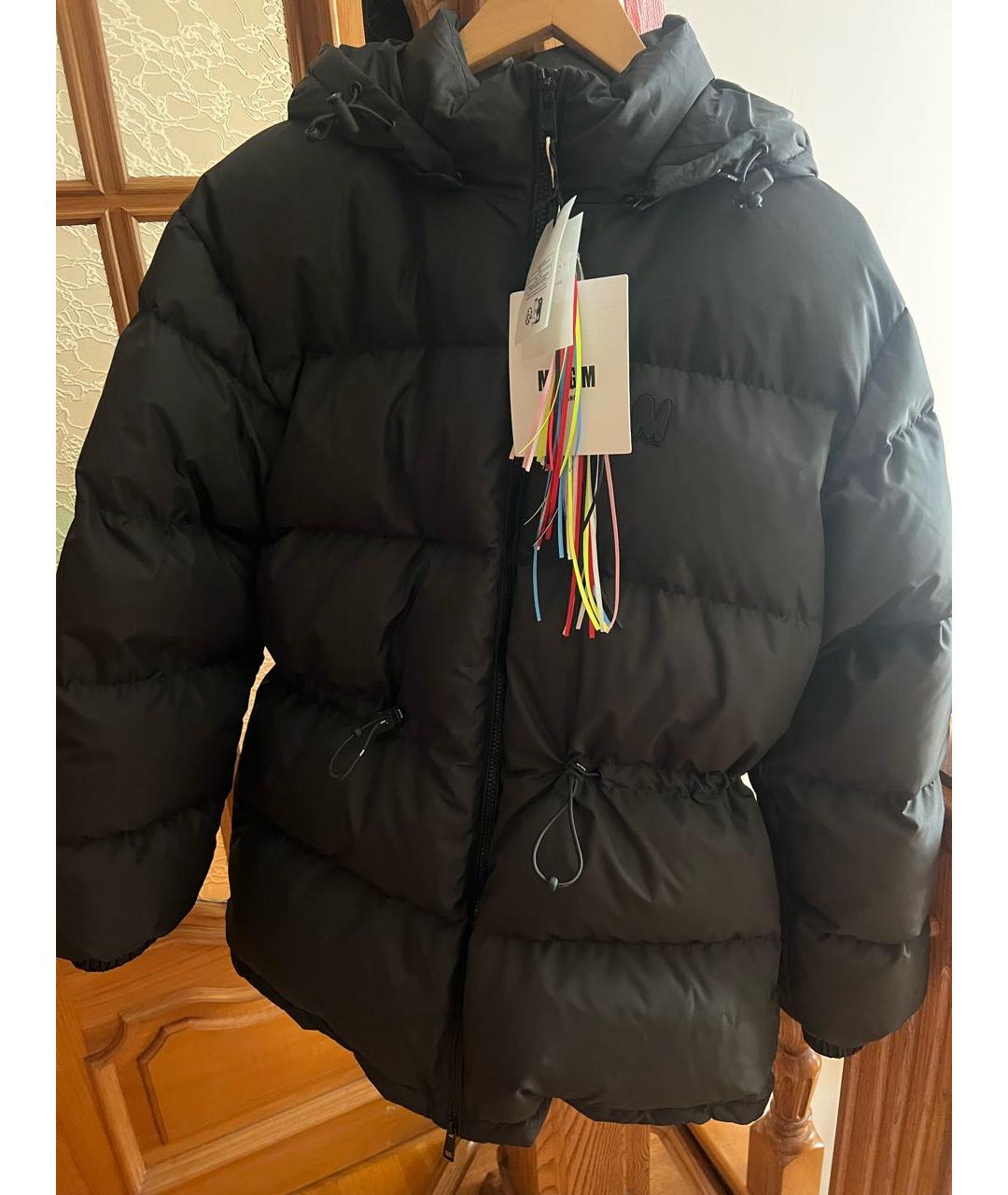 MSGM Черный пуховик, фото 6