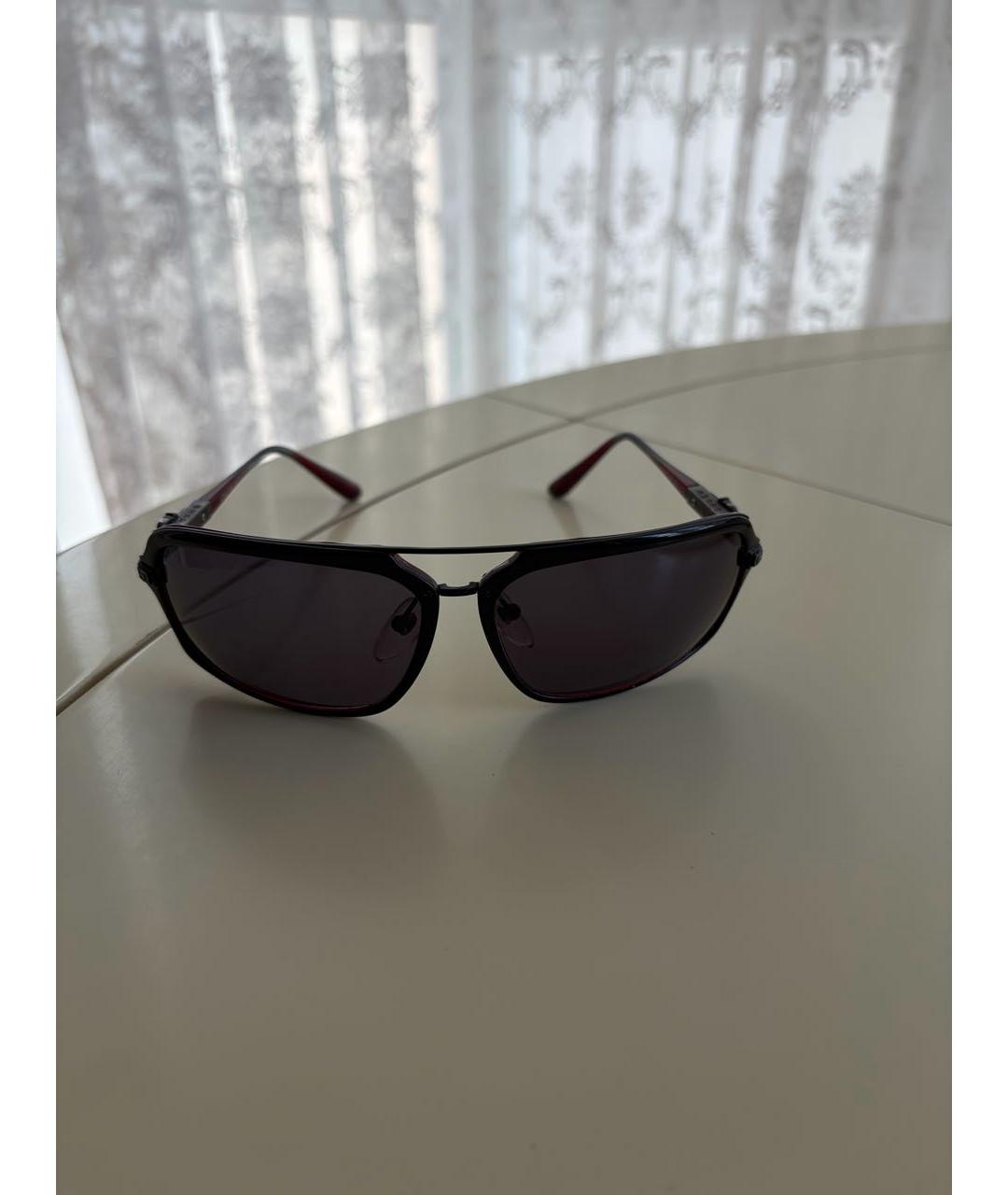 CHROME HEARTS Черные пластиковые солнцезащитные очки, фото 5