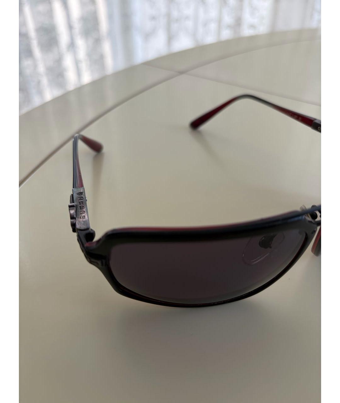 CHROME HEARTS Черные пластиковые солнцезащитные очки, фото 3