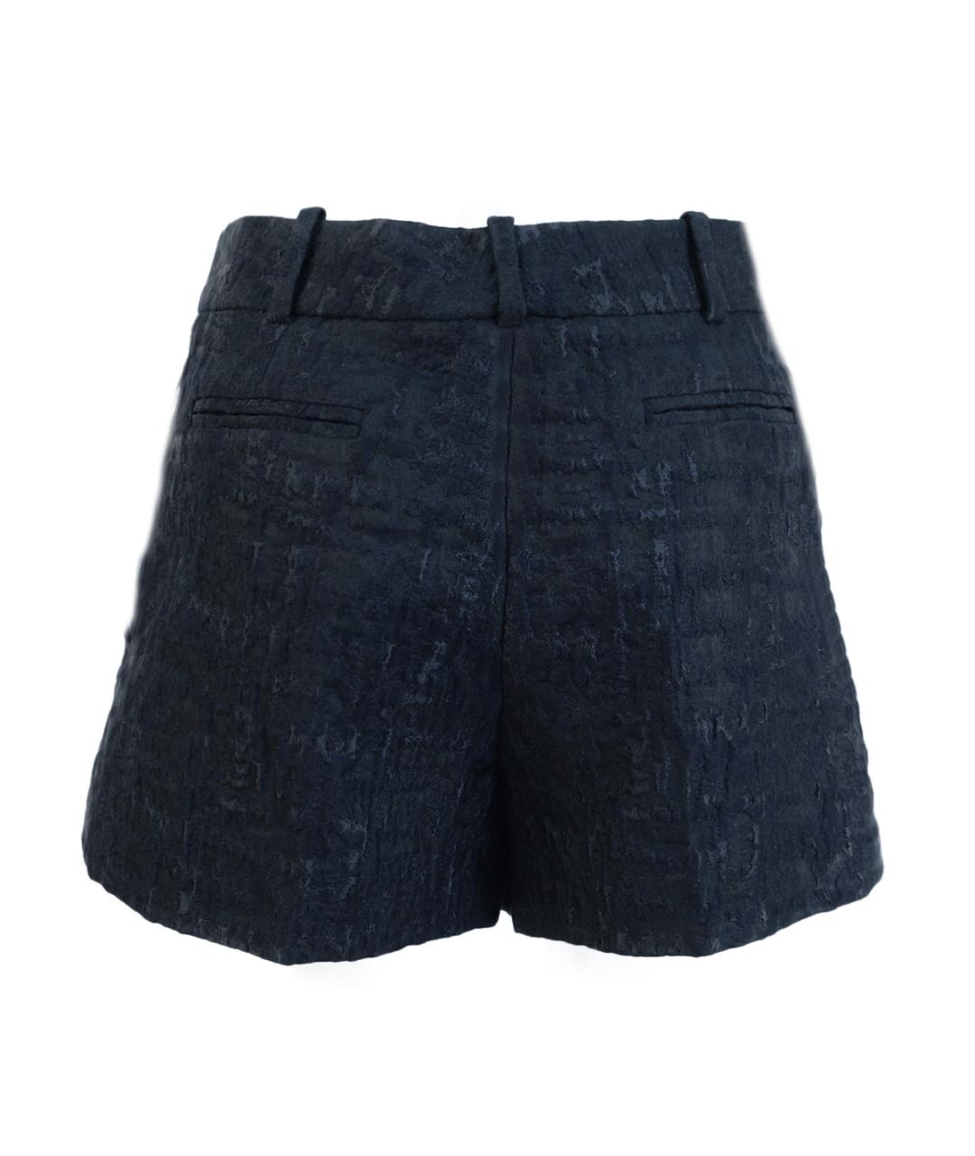 LOUIS VUITTON Черные хлопковые шорты, фото 2