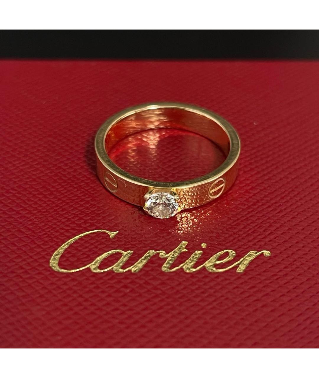 CARTIER Золотое кольцо из розового золота, фото 3