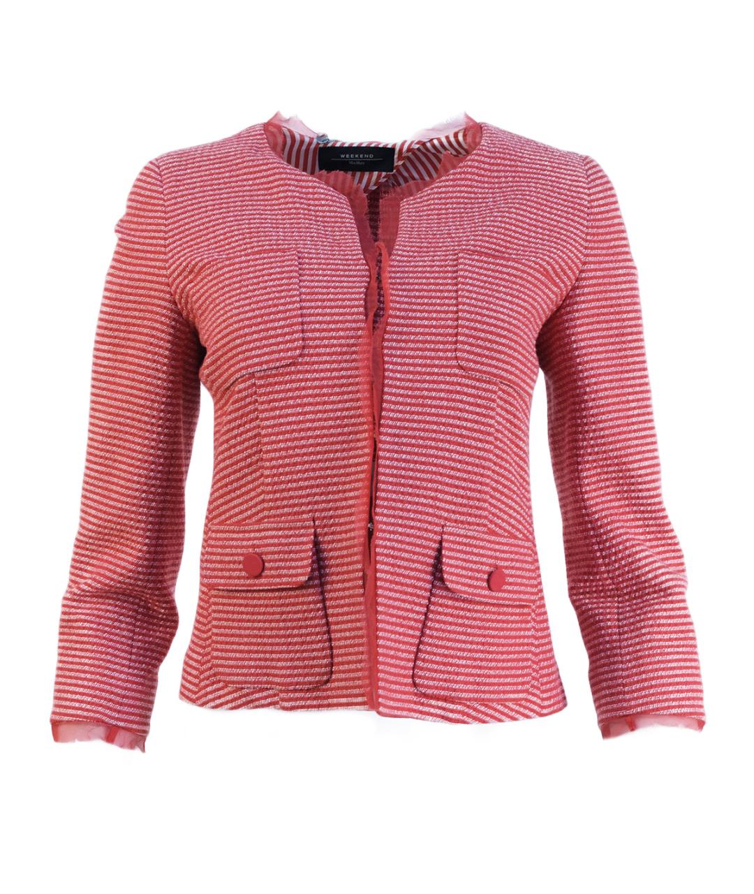 WEEKEND MAX MARA Красный хлопковый костюм с юбками, фото 2