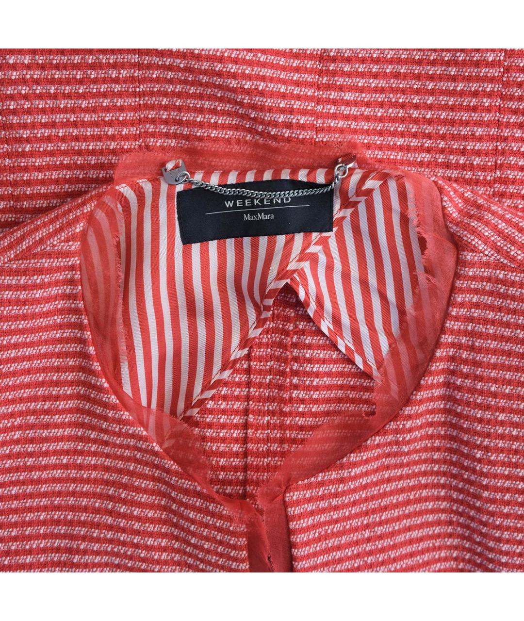 WEEKEND MAX MARA Красный хлопковый костюм с юбками, фото 6