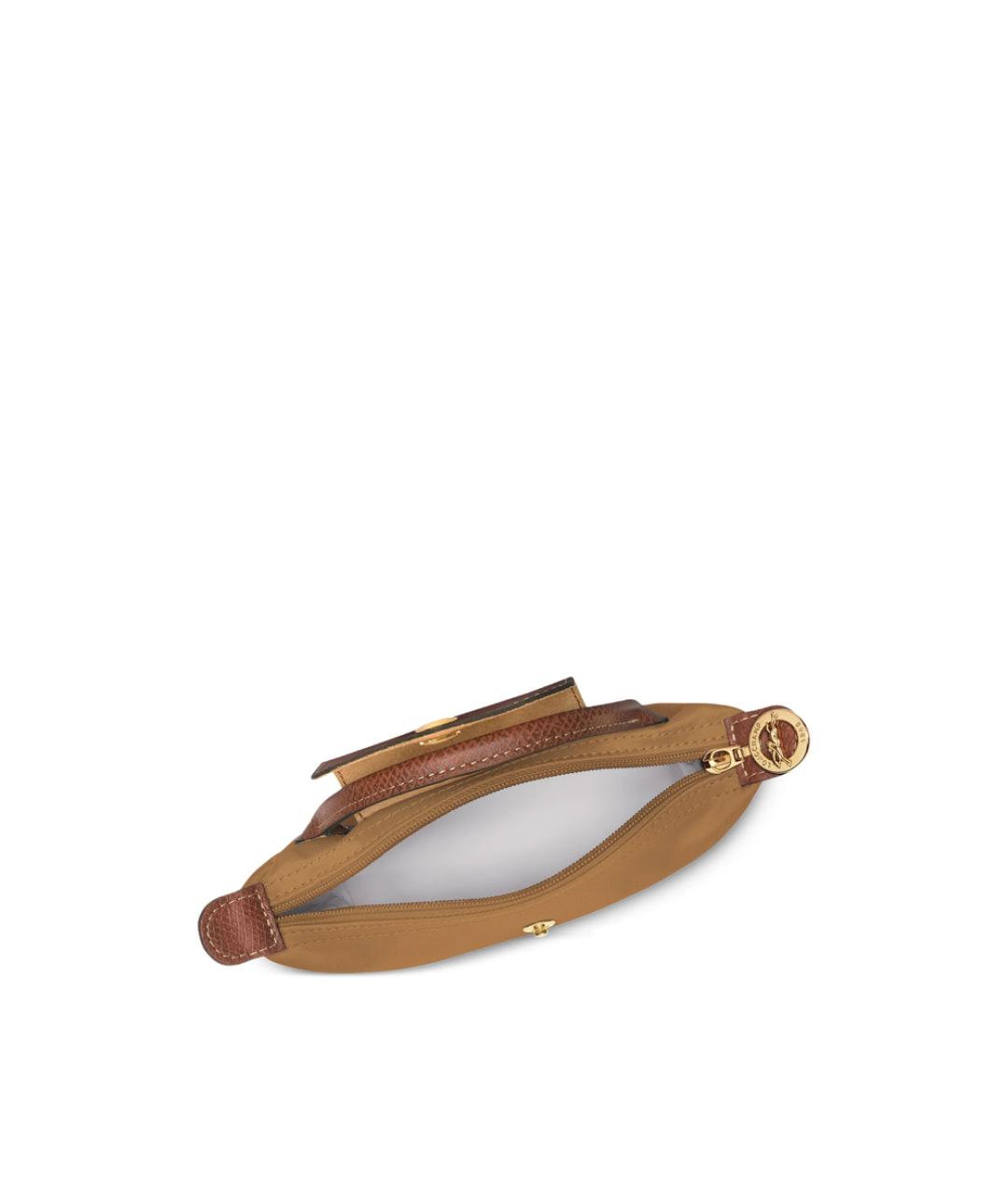 LONGCHAMP Коричневая синтетическая сумка тоут, фото 3