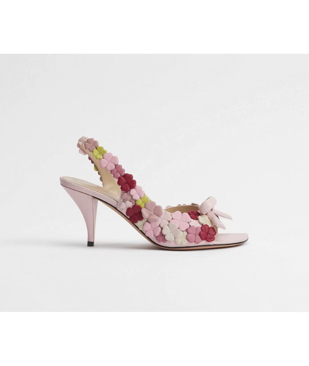 CHRISTIAN DIOR Розовые кожаные туфли, фото 5