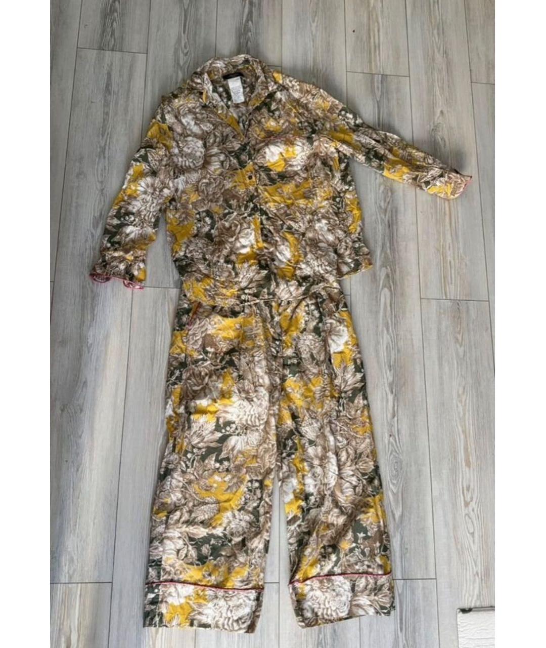 WEEKEND MAX MARA Мульти хлопковый костюм с брюками, фото 3
