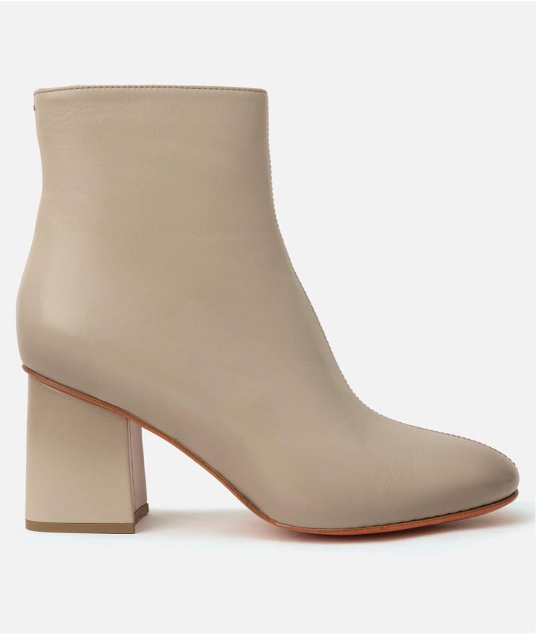 SANTONI Кожаные ботильоны, фото 8