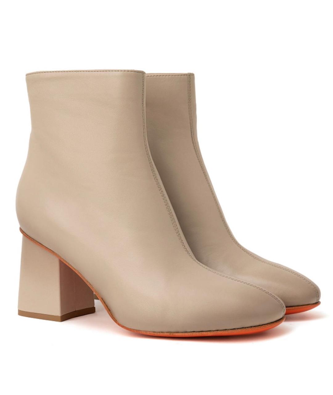 SANTONI Кожаные ботильоны, фото 2