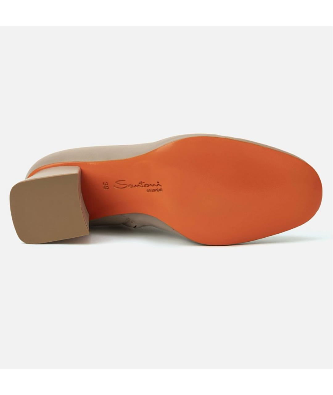 SANTONI Кожаные ботильоны, фото 7
